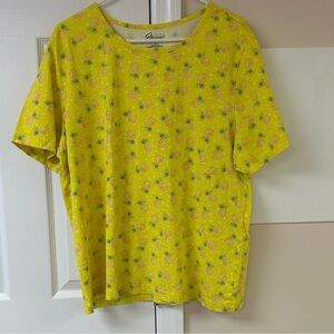 Easy Essentials Summer Pineapple Tee